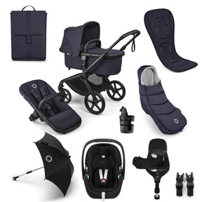 Bugaboo Fox 5 Renew Ultimate Maxi-Cosi Pebble 360 Pro2 Travel System Bundle - Deep Indigo 1