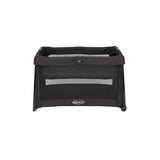 Graco FoldLite LX with Bassinet Travel Cot - Midnight