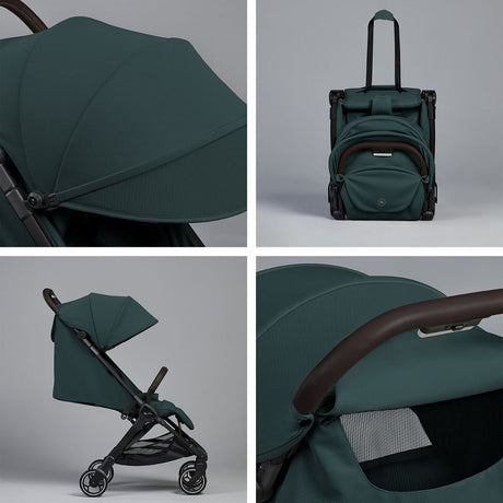 Silver Cross Clic 2 Compact Stroller - Conifer 5