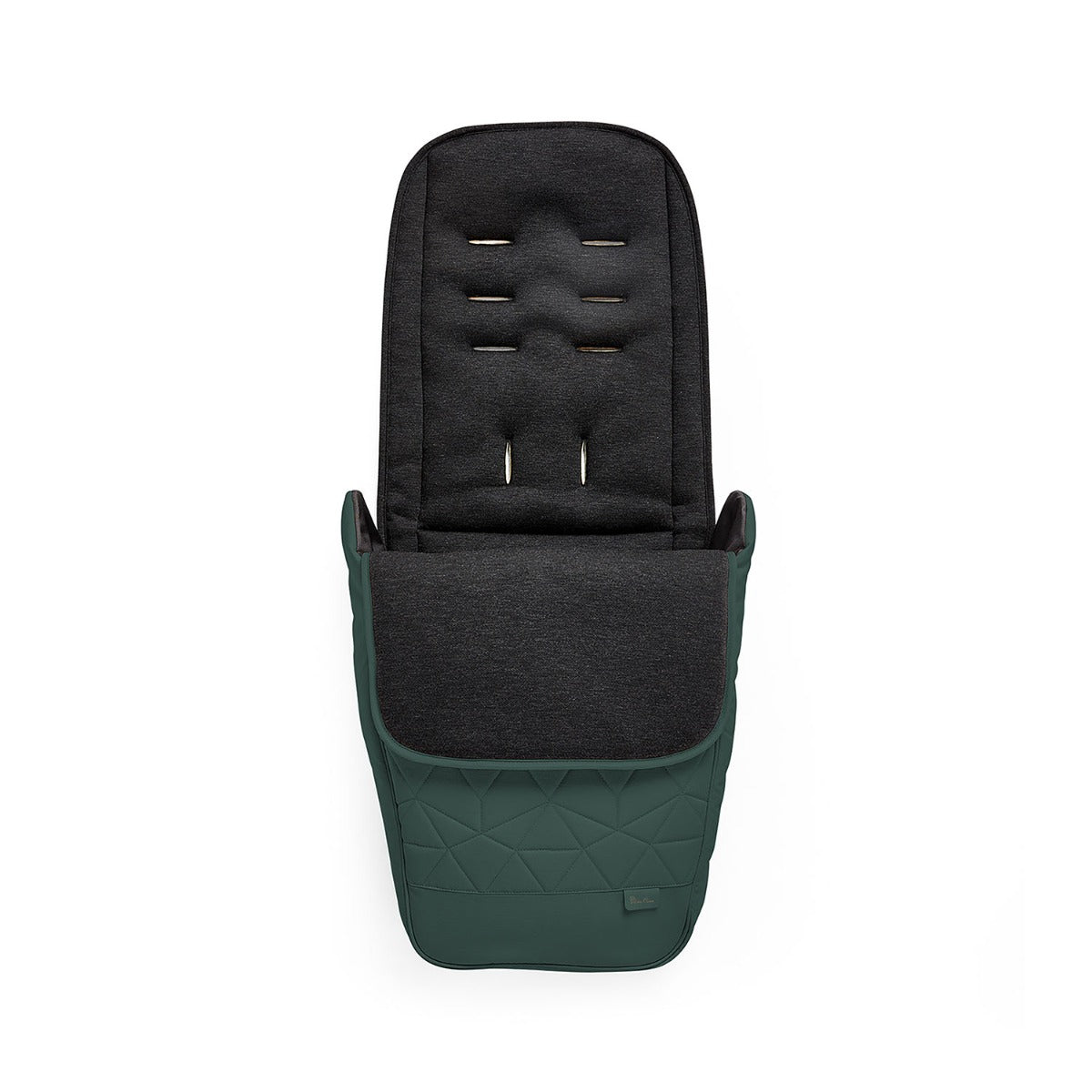 Silver Cross Clic 2 Compact Stroller & Footmuff - Conifer 7