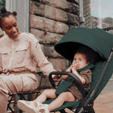 Silver Cross Clic 2 Compact Stroller & Footmuff - Conifer 10