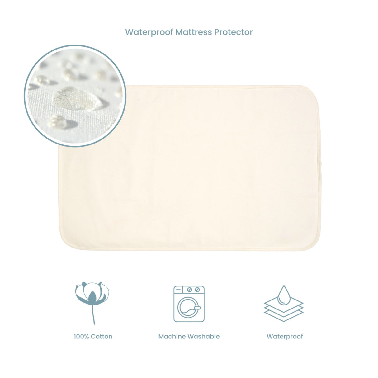 Tutti Bambini CoZee Sustainable Mattress & Bedding Bundle - Cocoon