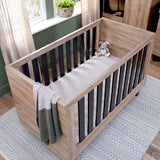 Tutti Bambini Como 2 Piece Room Set - Distressed Oak & Slate Grey