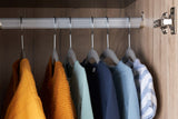 Tutti Bambini Como Wardrobe - Distressed Oak & Slate Grey