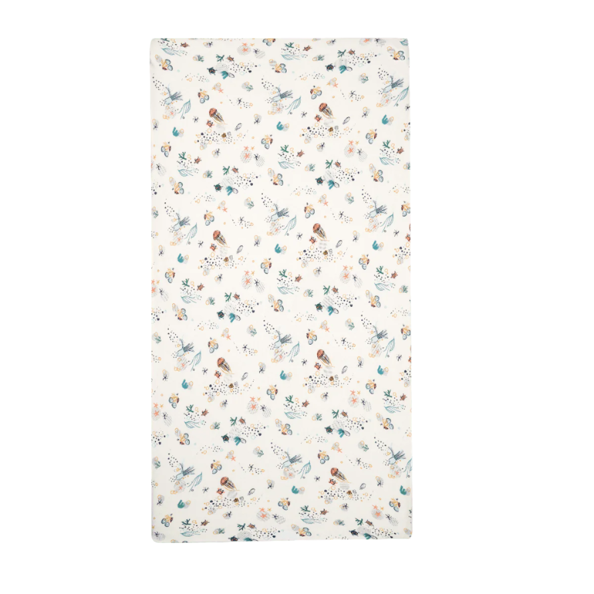 Tutti Bambini Cot Bed Fitted Sheets 2pk - Our Planet