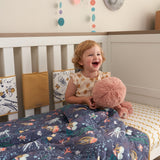 Tutti Bambini Cot/Cot Bed Coverlet - Our Planet