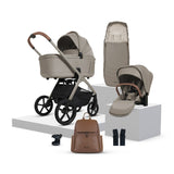 Silver Cross Cove Complete Stroller & Accessory Bundle - Champagne 1