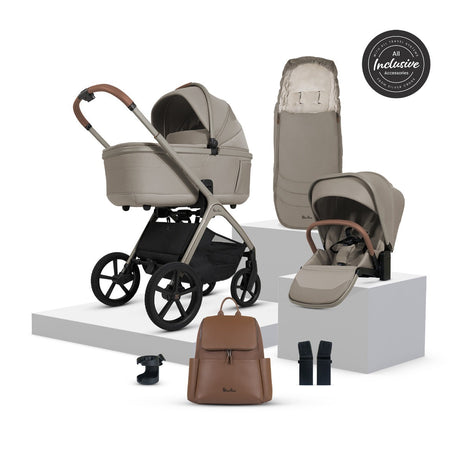 Silver Cross Cove Complete Stroller & Accessory Bundle - Champagne 5