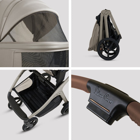 Silver Cross Cove Complete Stroller & Accessory Bundle - Champagne 11