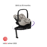 Silver Cross Cove Ultimate 360 Car Seat & Accessory Bundle - Champagne