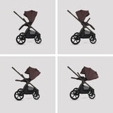 Silver Cross Cove Complete Stroller & Accessory Bundle - Damson 8