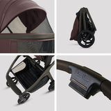 Silver Cross Cove Complete Stroller & Accessory Bundle - Damson 11