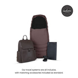 Silver Cross Cove Complete Stroller & Accessory Bundle - Damson 12