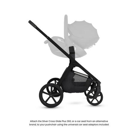 Silver Cross Cove Complete Stroller & Accessory Bundle - Onyx 2