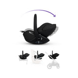 Silver Cross Cove Ultimate 360 Car Seat Bundle - Onyx 3