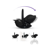 Silver Cross Cove Ultimate 360 Car Seat & Accessory Bundle - Onyx