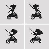 Silver Cross Cove Ultimate 360 Car Seat & Accessory Bundle - Onyx