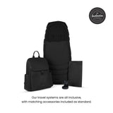 Silver Cross Cove Ultimate 360 Family Car Seat & Accessory Bundle - Onyx