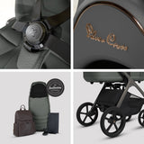 Silver Cross Cove Ultimate 360 Car Seat & Accessory Bundle - Pewter