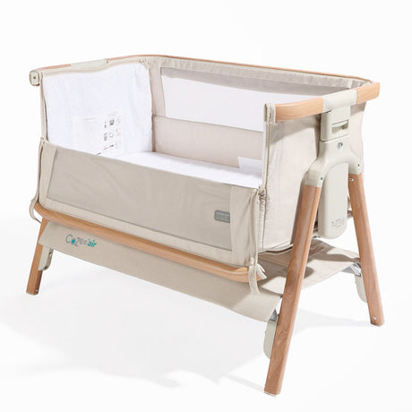 Tutti Bambini CoZee Air Bedside Crib & Bedding Bundle - Cocoon