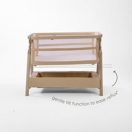 Tutti Bambini CoZee Zen Bedside Crib - Sand
