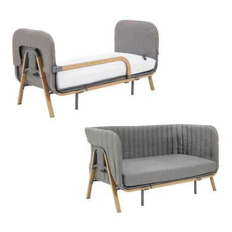 Tutti Bambini Cozee XL Junior Bed & Sofa Expansion Pack - Oak/Charcoal 1