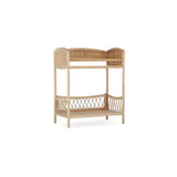 CuddleCo Aria Wave Changer with Hanging Rail - Rattan 2