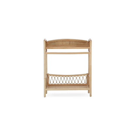 CuddleCo Aria Wave Changer with Hanging Rail - Rattan 3