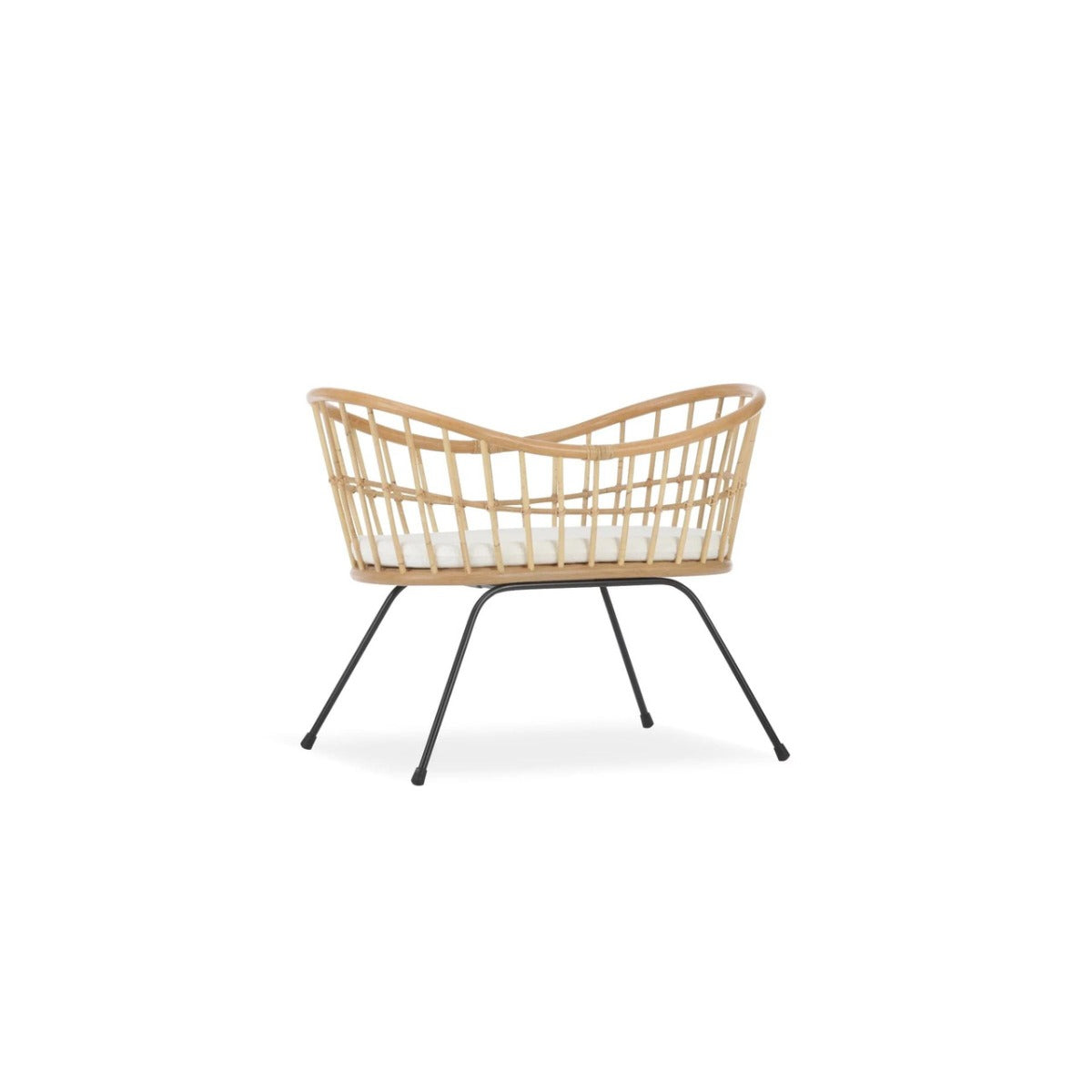 CuddleCo Aria Wave Crib  - Rattan 4