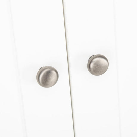 CuddleCo Clara 2 Door Double Wardrobe - White 7
