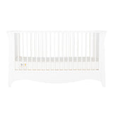 CuddleCo Clara 3 Piece Nursery Furniture Set (Cot Bed, Dresser & Wardrobe) - White 7