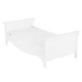 CuddleCo Clara 3 Piece Nursery Furniture Set (Cot Bed, Dresser & Wardrobe) - White 8