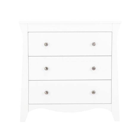 CuddleCo Clara 3 Drawer Dresser & Changer - White 6