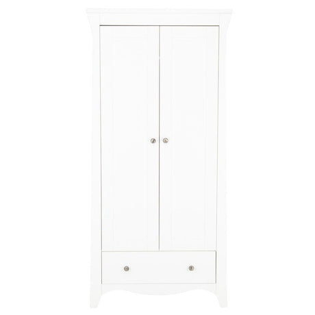 CuddleCo Clara 2 Door Double Wardrobe - White 5