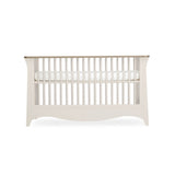 CuddleCo Clara 3 Piece Nursery Furniture Set (Cot Bed, Dresser & Wardrobe) - Cashmere and Ash 25