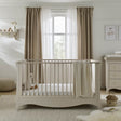 CuddleCo Clara Cot Bed – Cashmere and Ash 1