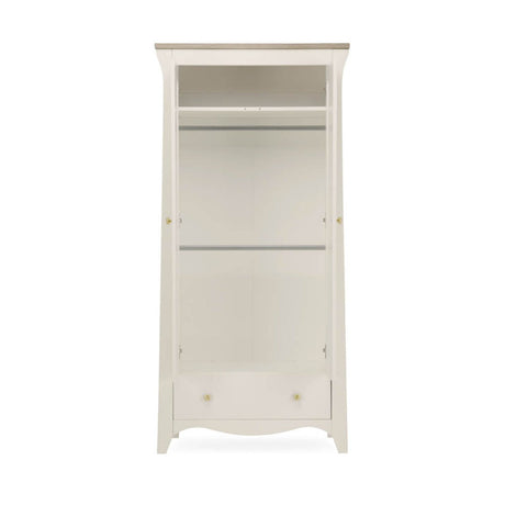 CuddleCo Clara 2 Door Double Wardrobe - Cashmere and Ash 7