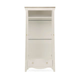 CuddleCo Clara 3 Piece Nursery Furniture Set (Cot Bed, Dresser & Wardrobe) - Cashmere and Ash 9