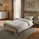CuddleCo Clara Single Bed - Cashmere and Ash