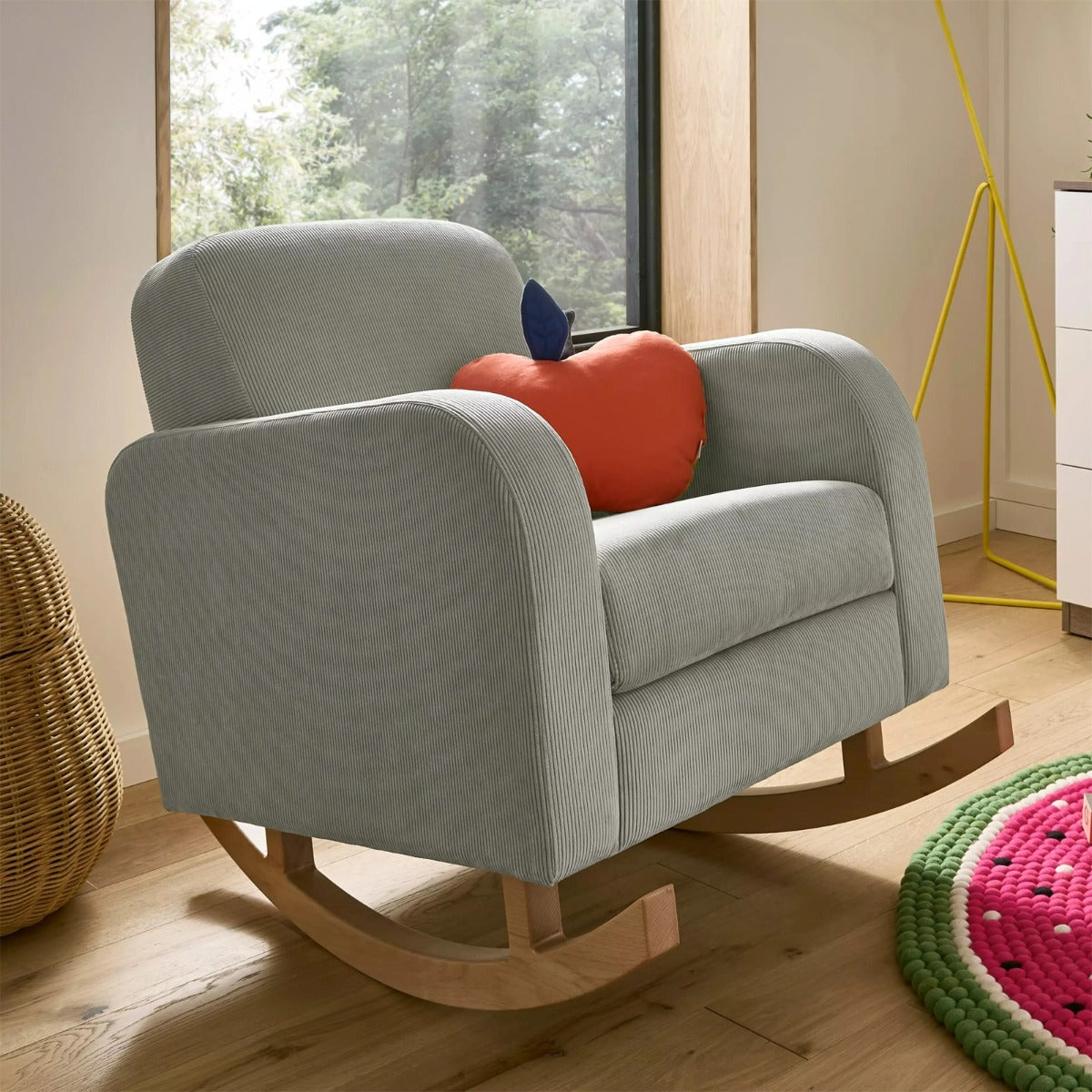 CuddleCo Etta Nursing Chair - Pebble Grey 1