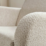 CuddleCo Etta Nursing Chair - Boucle Mushroom 6