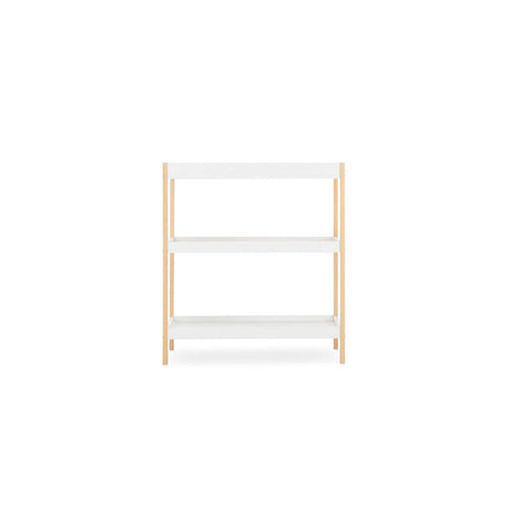 CuddleCo Nola 2 Piece Nursery Furniture Set - White and Natural 14