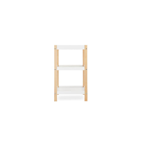 CuddleCo Nola 3 Piece Nursery Furniture Set - White and Natural 23