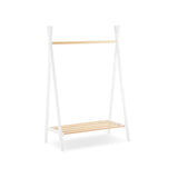 CuddleCo Nola 3 Piece Nursery Furniture Set - White and Natural 2