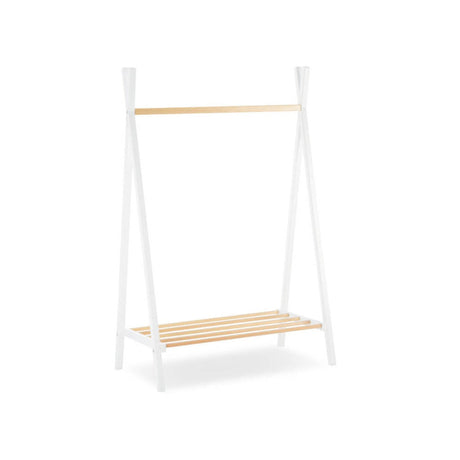 CuddleCo Nola 3 Piece Nursery Furniture Set - White and Natural 2