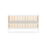 CuddleCo Nola 3 Piece Nursery Furniture Set - White and Natural 11