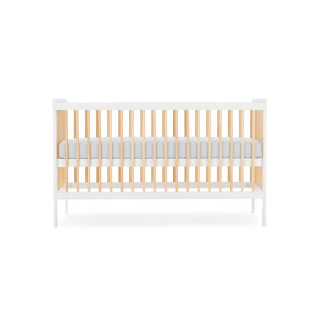 CuddleCo Nola 3 Piece Nursery Furniture Set - White and Natural 11