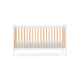 CuddleCo Nola 3 Piece Nursery Furniture Set - White and Natural 14