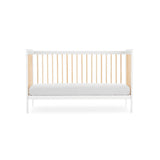 CuddleCo Nola 3 Piece Nursery Furniture Set - White and Natural 15
