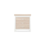 CuddleCo Ada 3 Piece Nursery Furniture Set – White and Ash 8